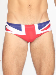 Manus Men's Swimwear Union Jack Flag Swim Brief